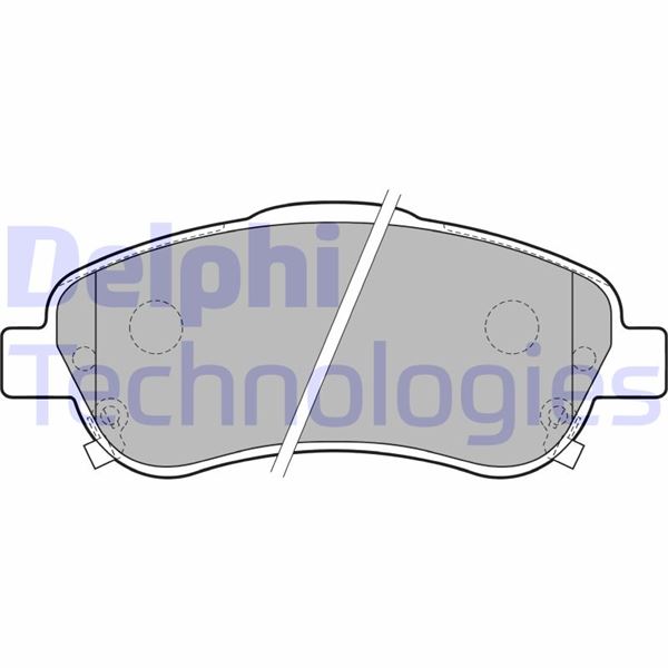ÖN FREN BALATA TOYOTA AVENSIS 2.0L 1AZ-FE 1AZFSE AZT250 03-08 / 1.6L 3ZZFE VVTi ZZT250 03-08 / VERSO 2.2L 2ADFTV AUR10 04-09