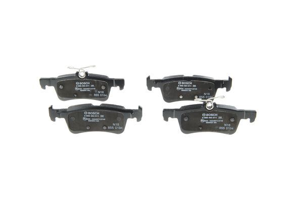 ARKA FREN BALATASI P308 II 1.2 VTİ-1.2 THP-1.6 HDİ-2.0 HDİ 13> (FREN DİSKİ ÇAPI 249mm İÇİN)