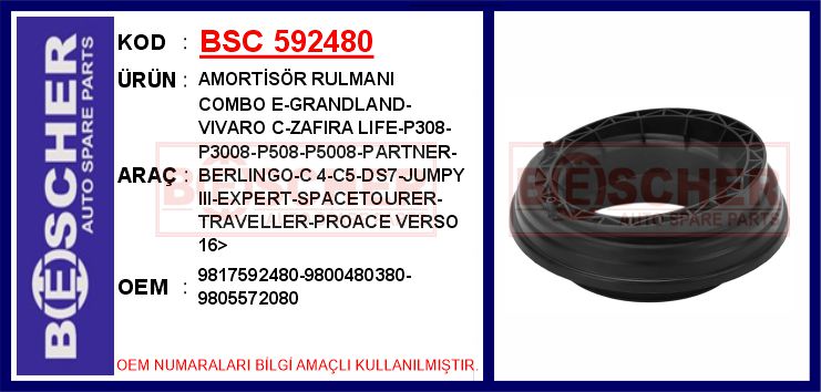 Ön Amortisör Rulmanı