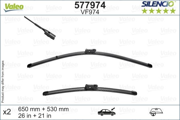 Valeo Silencio X-trm Flat Blade