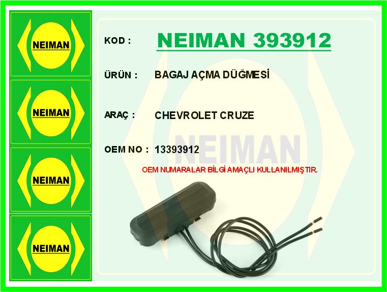 Bagaj Açma Düğmesi