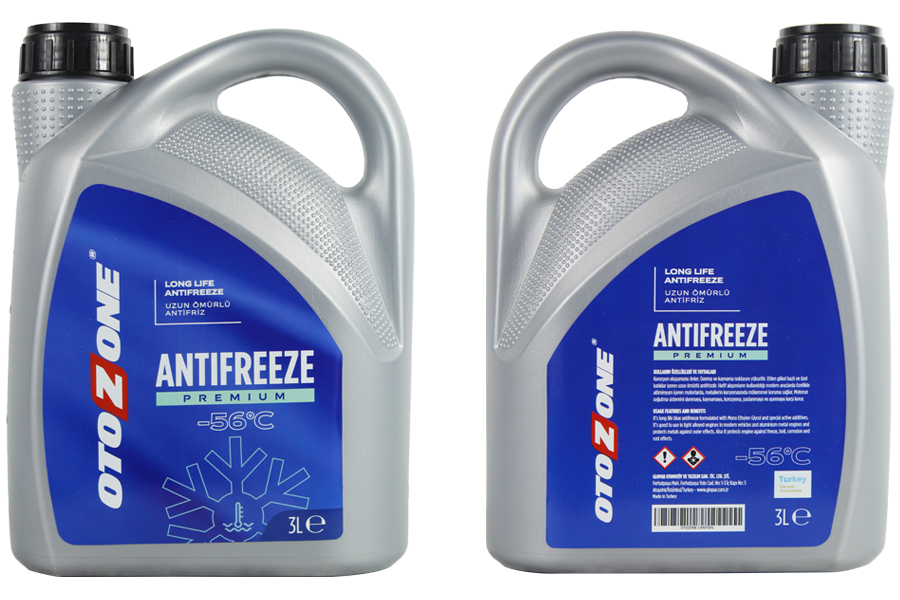 Antifriz 3 Lt -56 C Mavi (Koli 6 Ad)