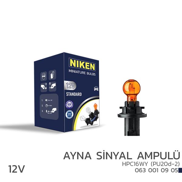 Niken 12V HPC16WY Ayna Snyl Amp (PU20d-2) Amber 10L'> Niken 12V HPC16WY Ayna Snyl Amp (PU20d-2) Amber 10...