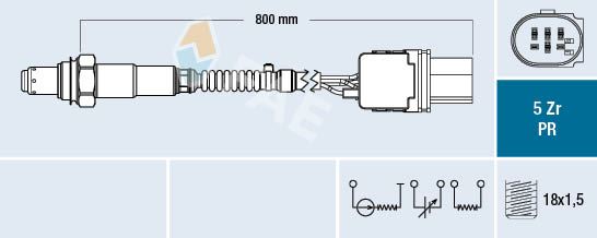 Oksijen Sensörü A3-A4-A6-Q7-CADDY3-PASSAT-T6 2.0TD...
