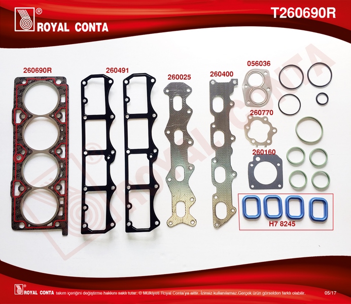 Motor Takım Conta (Skc`li) Palio-albea-marea-brava...