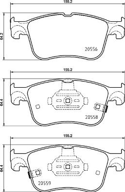 ÖN BALATA FOCUS IV (2018=> KUGA (2019=> PUMA (2020=>