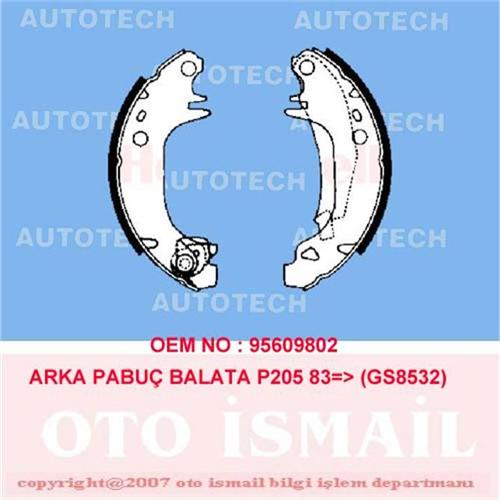 Arka Pabuç Balata