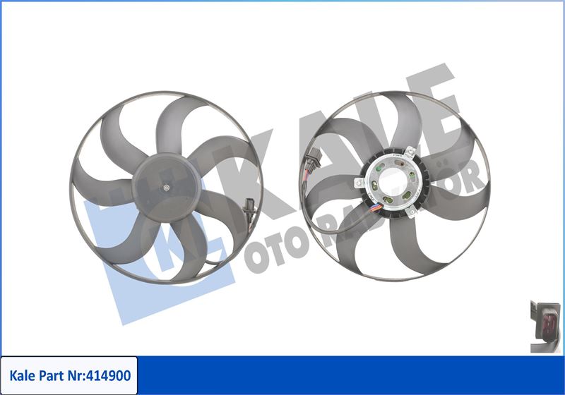 FAN MOTORU PERVANELİ POLO-CORDOBA(02-09)IBIZA IV-V-FABIA(99-08) 1.2-1.4 16V-1.6 16V(250-80W 394mm)