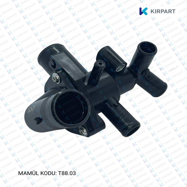 TERMOSTAT GÖVDELİ KOMPLE 88°C TRANSIT V348 2.4 TDCI 06>11 88C A.CEKER (OES ÜRÜNÜDÜR)