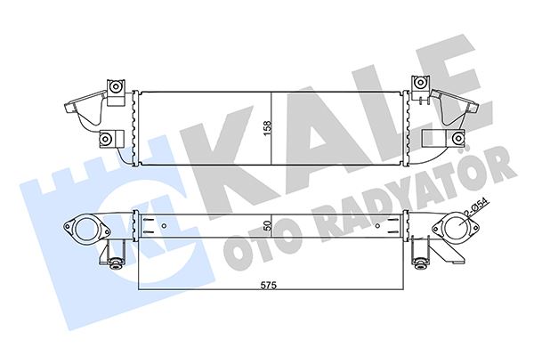 INTERCOOLER MITSUBISHI L200-TRITON AL/PL/BRZ 50 MM