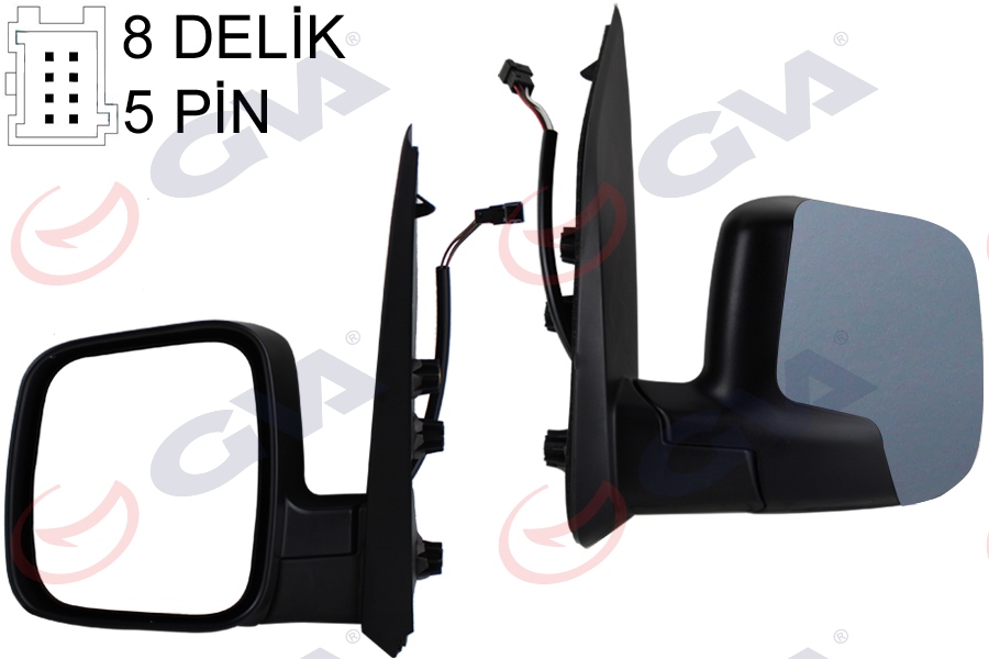 Dış Dikiz Aynası Sol Fiorino-bipper-nemo 07> El...