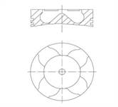 Piston Sekman DW4