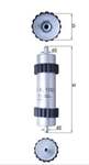 Yakıt Filtresi Cgld-csud-cglc-cmgb-ddda-ctcb-crtf