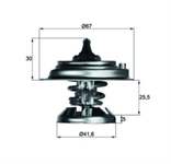 Termostat OM601-606