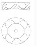 Piston Sekman DW4