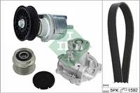 V Kayış Gergi Seti+devirdaim (980158) +535 0004 10+534 0185 10+ 5PK1592 AFN-AVG-AFF-AHU-1Z