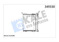 Su Radyatörü Scania P,g,r,t Seriler K Seri (Cerceveli) / (Mt)