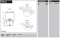 Dingil Körüğü Komple Metal Pistonlu - Meritor / Schmitz / Bpw / Dorse 30