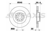 ON FREN DISK AYNASI AUDI A8 / S8 4.2 QUATTRO 94>02