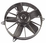AKSIYEL FAN MOTORU 24V 12 KOMPLE YASSI GENIS UFLEYICI AKSIYEL FAN 5 KANAT 305MM 2700 m3 / h 74316006