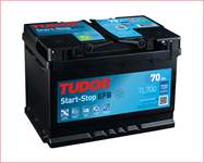 Aku 12V 70 Ah 760A Start Stop Efb L03 (278×175×190) (Sulu)