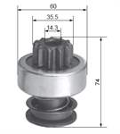 Marş Dişlisi Bosch Tip 11DIS Magirus Atlas Copco 15764 54 9179