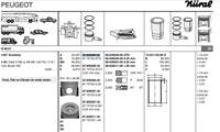 Piston+segman 86,00MM Std