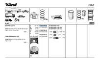 MOTOR PISTON SEGMAN UNO TIPO PALIO 1,4 (80,5mm) / (STD)