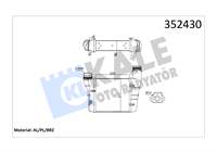 TURBO RADYATORU (INTERCOOLER) SOL AUDI A4 2,0TDI / TFSI 04>08 EXEO 1,8TSI 2,0TFSI / TDI 09>