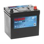 Aku 12V 60 Ah 520A Start Stop Efb D23 (230×173×222) Asya (Sulu)