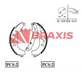 ARKA FREN BALATASI PABUC FOCUS II 04 /> C MAX 03>07 1.6TI / 1.6TDCI / 1.8TDCI / 2.0TDCI ABSSIZ