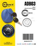 ADBLUE DEPO KAPAGI IVECO / VOLVO / RENAULT TRUCKS (KILITLI 60MM)