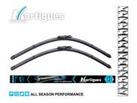 SILECEK SUPURGESI 700MM+650MM MUZ TIP BANANA TEFLONLU VIANO 04 > VITO 05 >14 PEUGEOT P307 04 >08