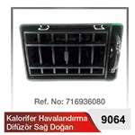 Kalorifer Havalandirma Difrizoru Sağ