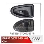 Kapı İç Açma Kolu Siyah Sağ