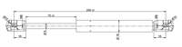 MOTOR KAPUT AMORTISORU MONDEO III SEDAN 188.0850 ####