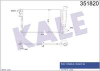 Motor Radyatör P306 93 97 1,8 Ie