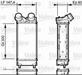 TURBO SOGUTUCU RADYATOR (INTERCOLL) BERLINGO III C4 C4 PICASSO P308 P3008 P5008 PARTNER TEPE 1,6HDI 08>