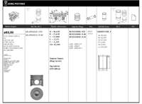 Motor Piston+segmani (Riken) 83,00+STDmm Cap