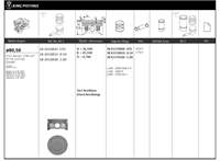 Motor Piston+segmani (Riken) 80,50+1,00mm Cap