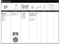Motor Piston+segmani (Riken) 81,60+STDmm Cap