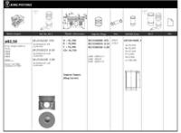 Piston Segman 83,50MM 1,00MM Connect
