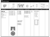 Motor Piston Segman (83,00MM) / (0,50 Farkli) Connect