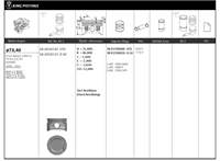 Motor Piston+segmani (Riken) 73,40+STDmm Cap