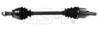 Aks Komple Sol P207 Dış Freze: 25, İç Freze: 22, Boy: 635 Mm DV4TD 1,4HDI 8V Ma Şanzıman