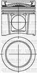 PISTON+SEGMAN 102,00MM STD KOMPLE MERCEDES AXOR 1823-2523-2528-2628-3028/ATEGO 1215 - 1517 / OM904 - OM906LA EURO2