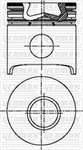 MOTOR PISTON SEGMAN MASTER 2,5 115PS (S9U) / (93,00) STD