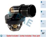 Termostat Komple Kapakli 89°C° 106 206 306