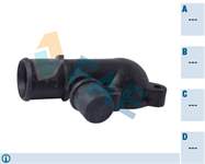 Termostat Kapağı SAXO-ZX-XSARA-AX-P106 TUD5 1.5 Di...