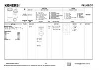 Motor Piston Segman Gomlek Takım P205 P106 P206 Ax Bx
